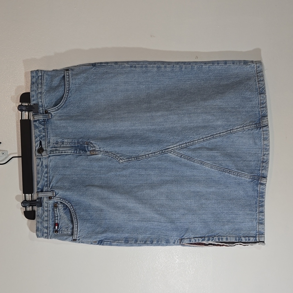 Tommy Hilfiger Vintage Denim Blue Jean Skirt size 14
